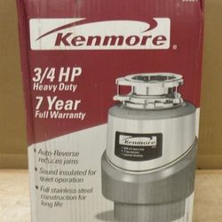 Vintage Kenmore  garbage disposal heavy duty 3/4 horsepower  with reverse ◀️..