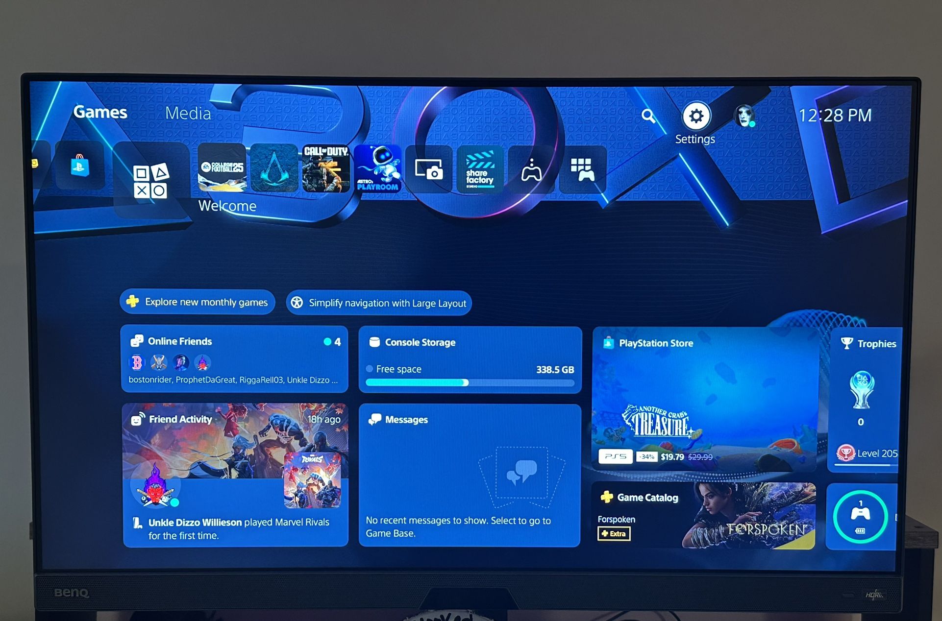 Benq Mobiuz 27” 240hz gaming monitor
