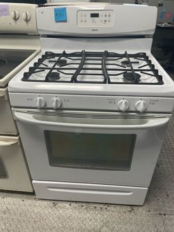 Kenmore 30” White Gas Stove
