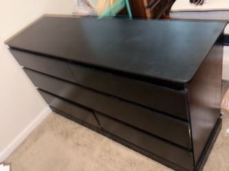 Black dresser $30
