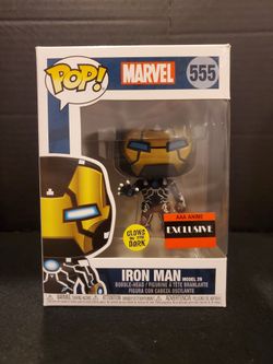 IRON MAN MODEL 39 MARVEL GITD EXCLUSIVE FUNKO POP 555