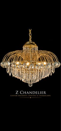 Rare unique Crystal Chandelier