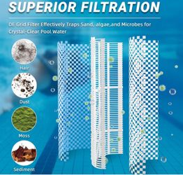 New pool filter Replace FNS Plus 60, 0, Jandy DEL/DEV60, Hayward DE6020, DEX6000DA, DE6000, PFS3060, FC-9550, PG-1905, FG-1005,