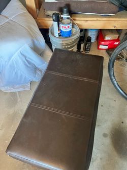 Storage Bench Leather