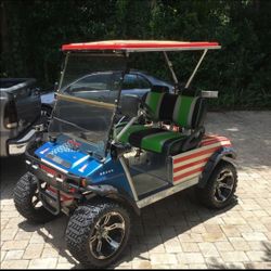 Club Car Golf Cart Customized