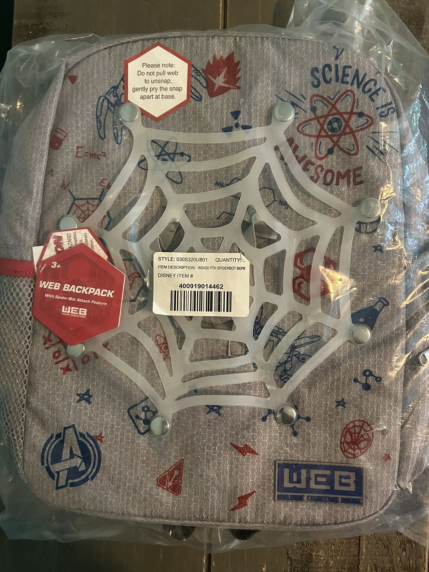 Disney Spider-Man Backpack