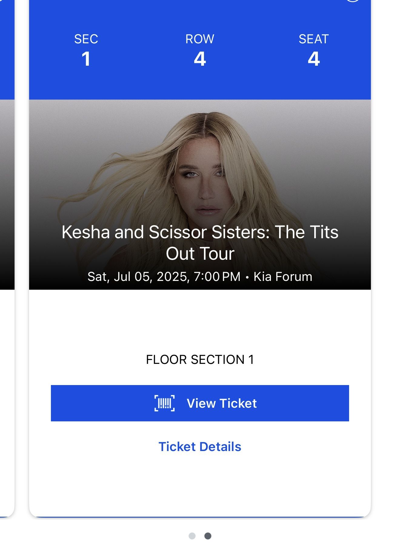 Kesha and Scissor Sisters - KIA Forum Saturday July 5th 2025
