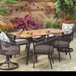 dining table. 70" L, 36"W, 31H