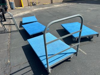 4 wheel cart $80 each  heavy duty