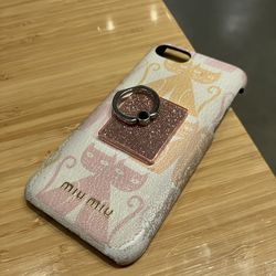 Mui miu iPhone SE2/3 phone case