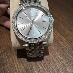 Silver Michael Kors Watch 