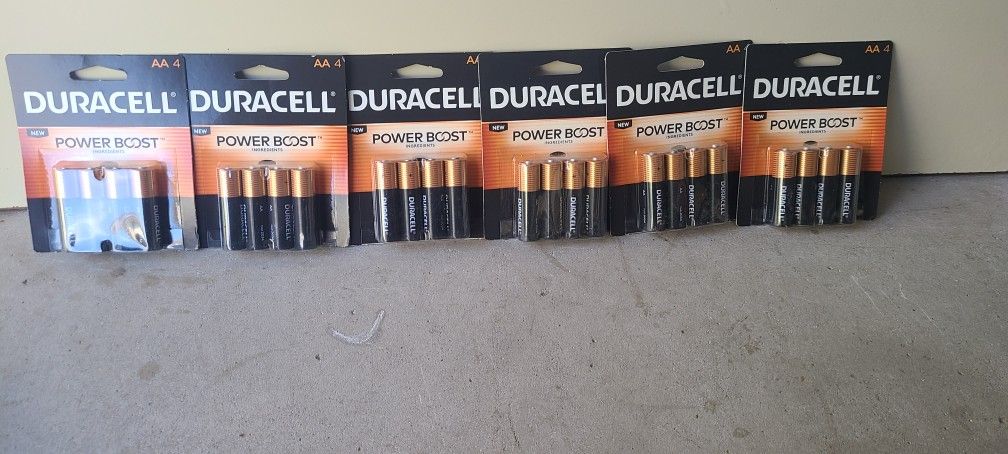 Duracell AA Batteries 4ct