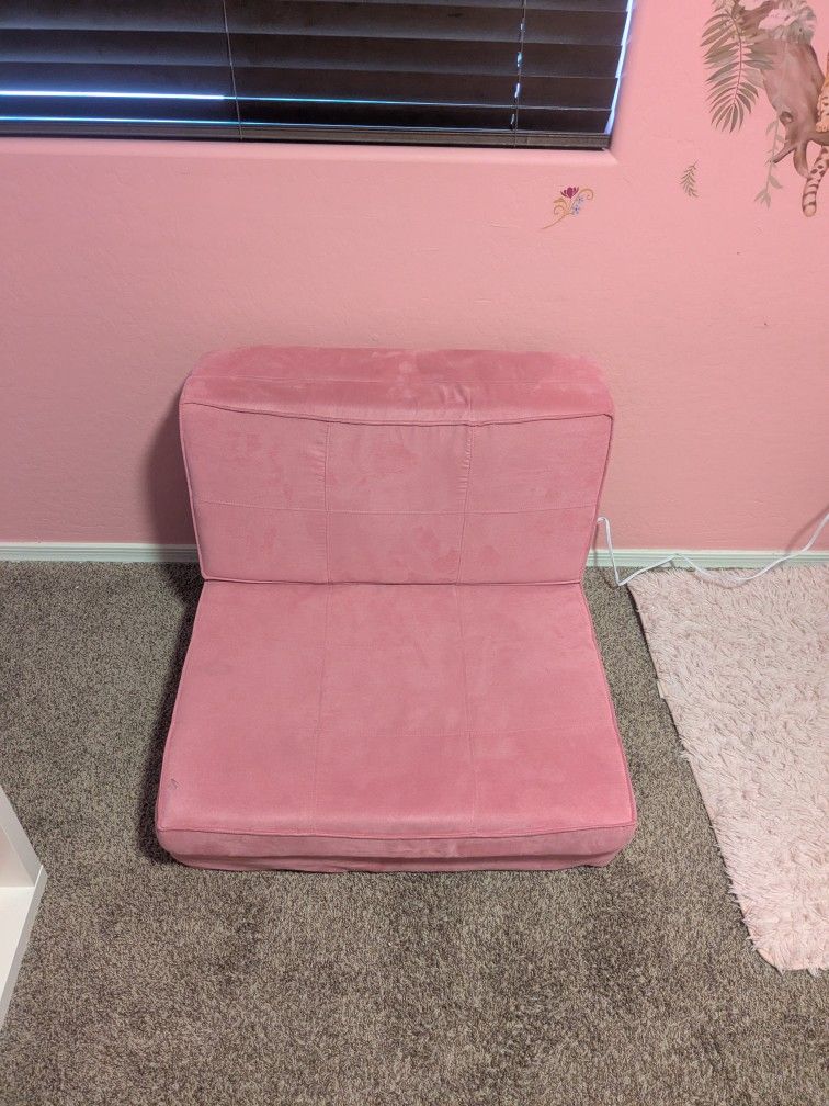 Kids Suede Reading Chair/ Bed
