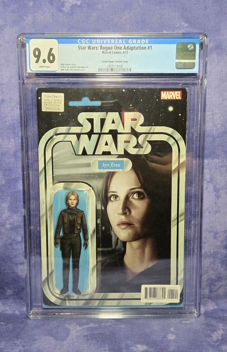 Star Wars: Rogue One Adaptation #1, 2017 • CGC 9.6 • 1st App Of Cassian Andor