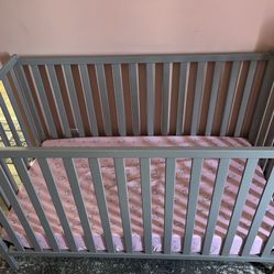 Baby Crib And Mattress