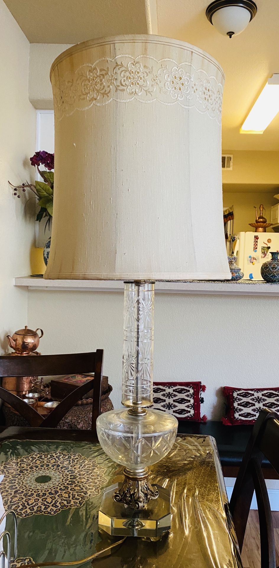 Antique table lamp