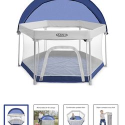 Graco portable pack n play playpen (like new)