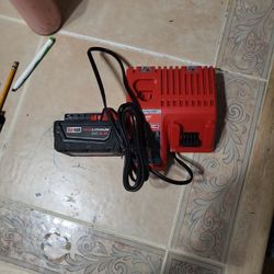 Milwaukee Charger And Battery 