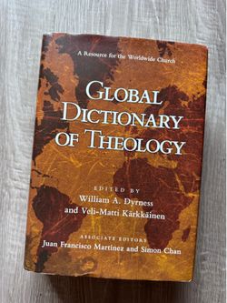 Global Dictionary of Theology Hardcover Book - Brown & Gold Cover