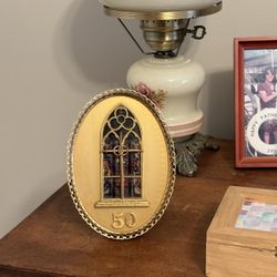 50th Anniversary Cathedral Framed 3D Vintage 