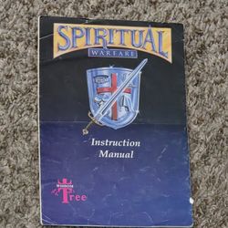 Rare NES game manual - Spiritual Warfare in good condition 

