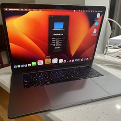 Macbook Pro 15” i7  16GB RAM 500 GB Storage
