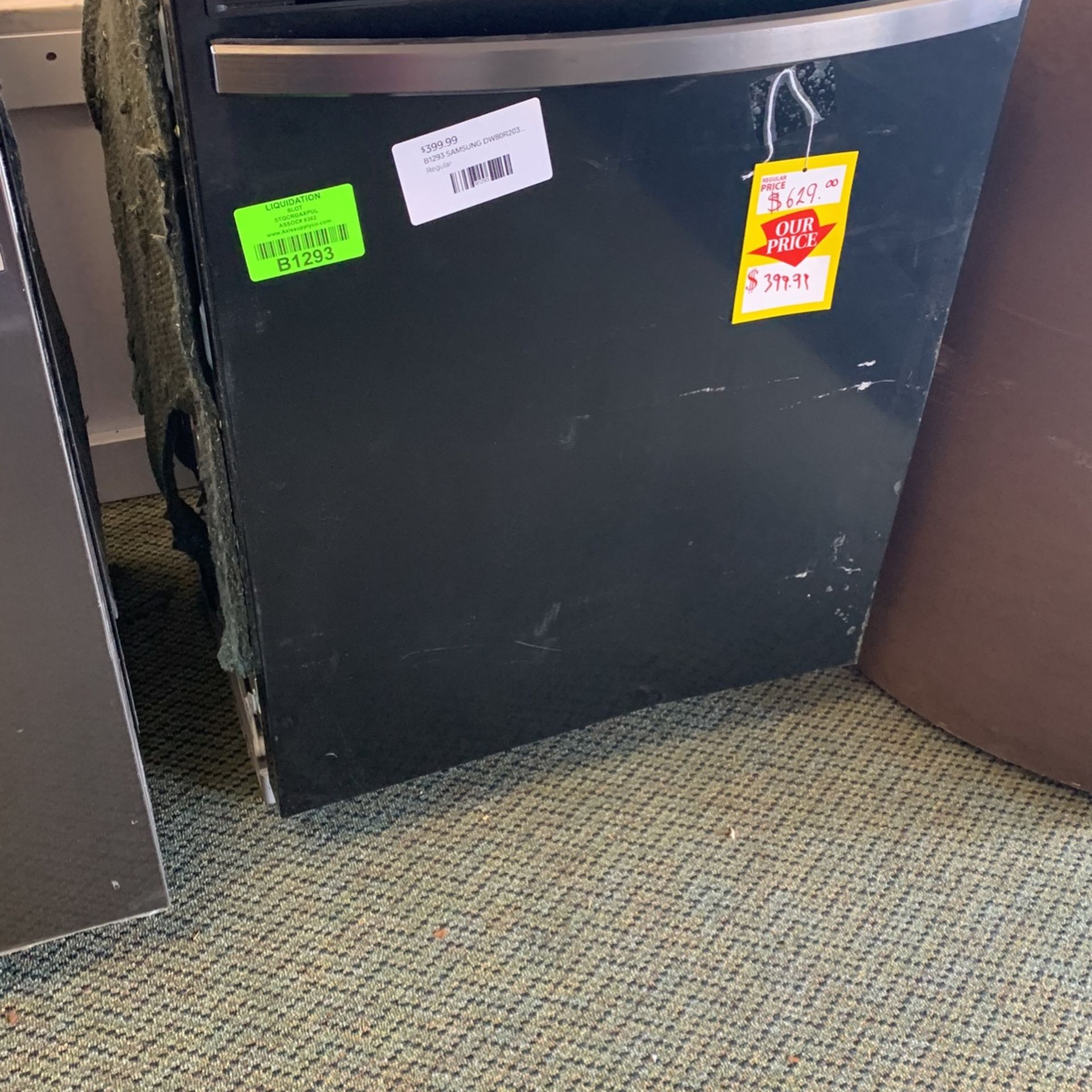 SAMSUNG DW80R203 DISHWASHER
