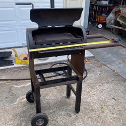 bbq grill very heavy made from 3/8” metal