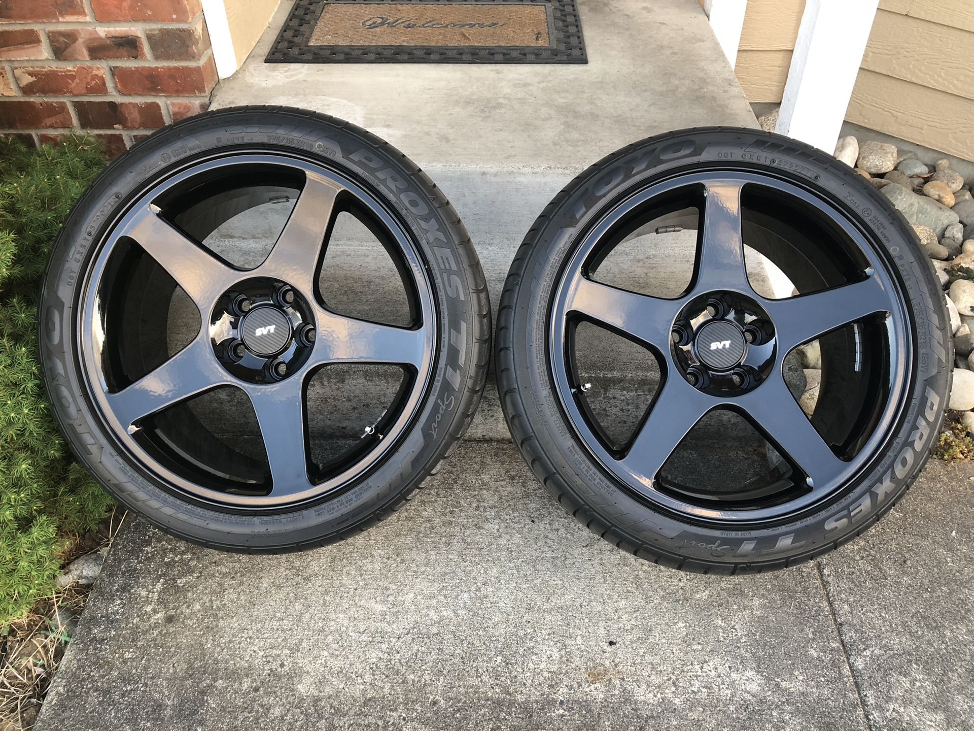 2003/04 Svt Cobra 18” Gloss Black AFS Replica Wheels and Tires like New *Mustang*