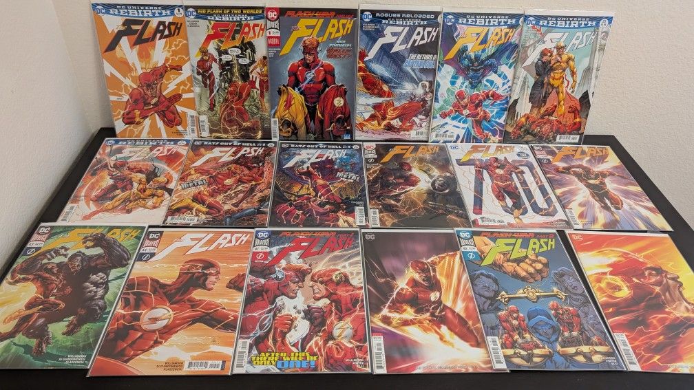 Flash Rebirth Era Comic Book Lot