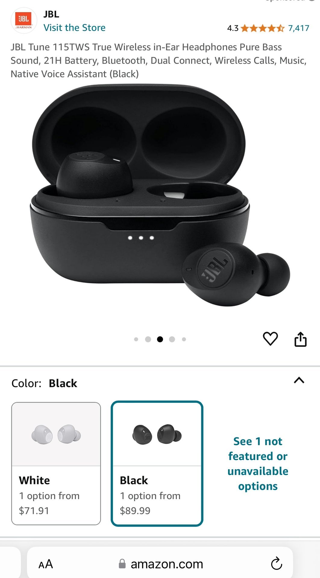 JBL Wireless Headphones