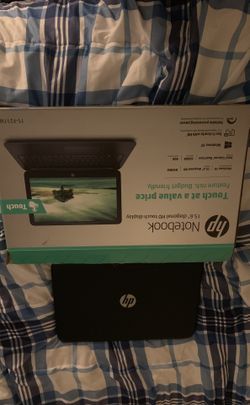 Hp 15.6” Touchscreen