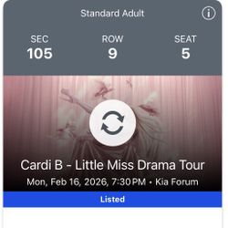 Cardi B Tickets