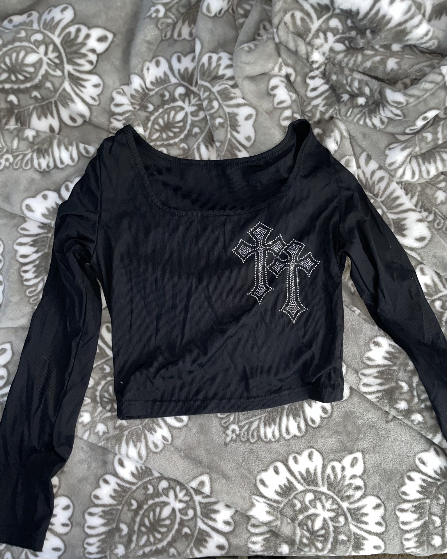 Long Sleeve Crop Top