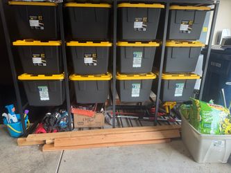 20 bin rack premade