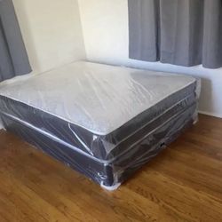 NEW Mattress Full Size With Box Spring // Offer  🚚