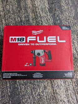 Milwaukee18 fuel 1" SDS rotary hammer
