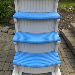 Confer Above Ground Pool Steps 