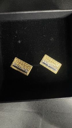 14k last supper earrings