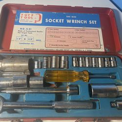Vintage Tuff Tool Socket Set