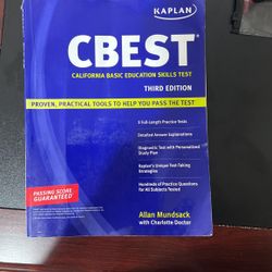 CBEST prep Workbooks 