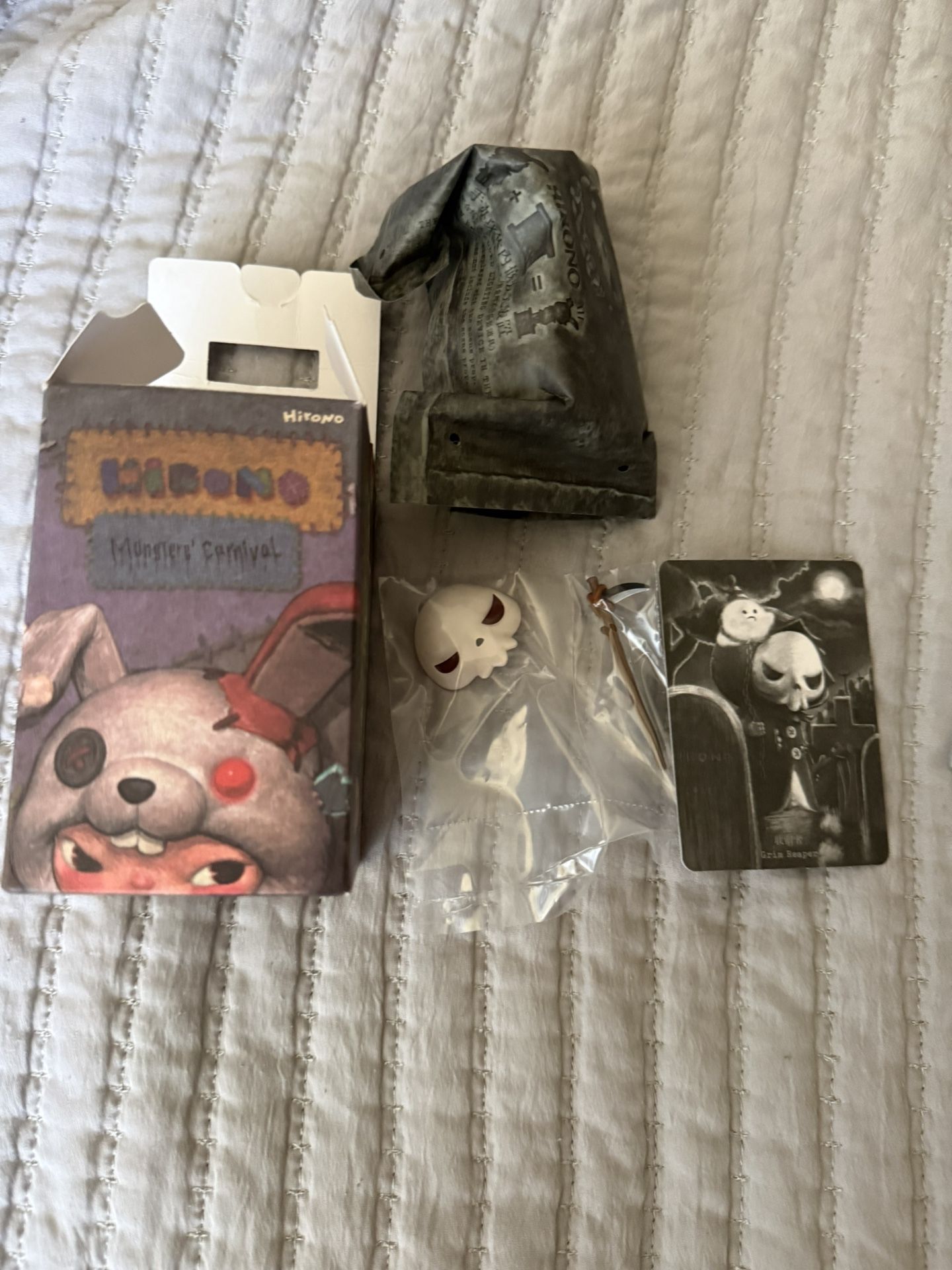 New Hirono Monsters Carnival Grim Reaper-sealed Bag