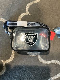 Las Vegas Raiders Crossbody Clear Stadium Bag