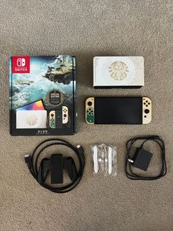 Nintendo Switch OLED Model - Zelda Special Edition (Used LIKE NEW)