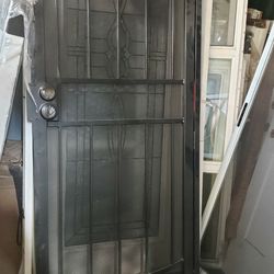 Security Door 32x80 Open Box