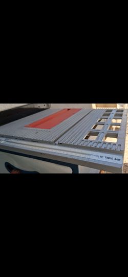 10" Table Saw - Works Great - Includes Custom Compact Stand