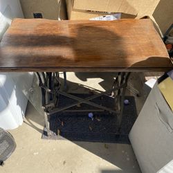 ANTIQUE Sewing TABLE $120 FIRM NO LOWER 