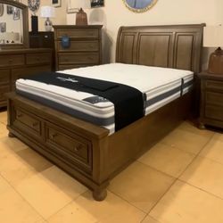 Bedroom Set Twin/full/queen/king/cal King Same Day Délivery 