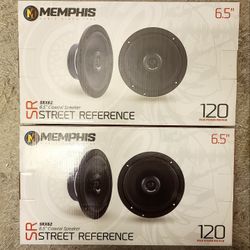 4X Memphis Audio 6.5" Car Speakers