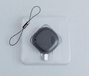 NIB, Small Bluetooth Tracker with Lanyard